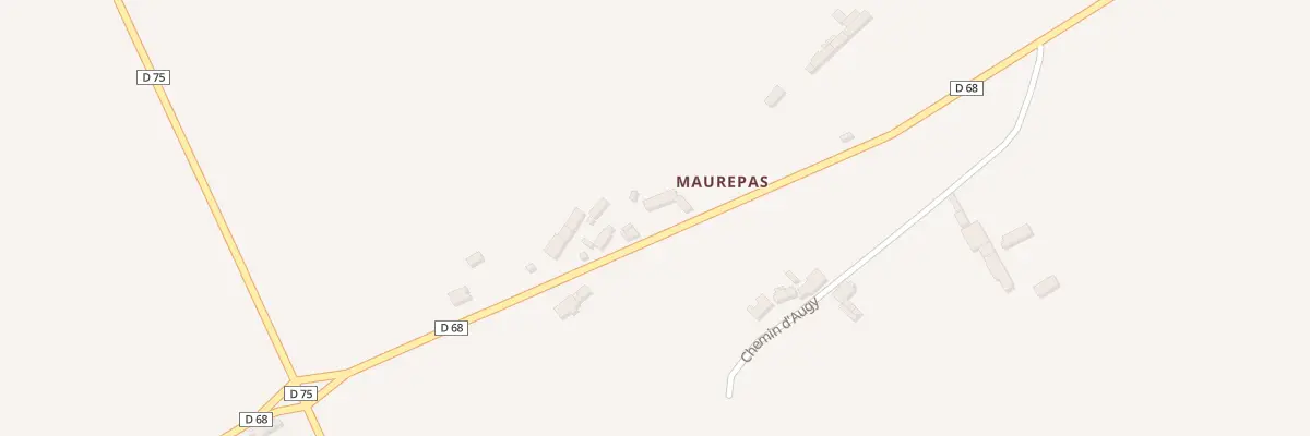Plan du 114 Maurepas à Chéry