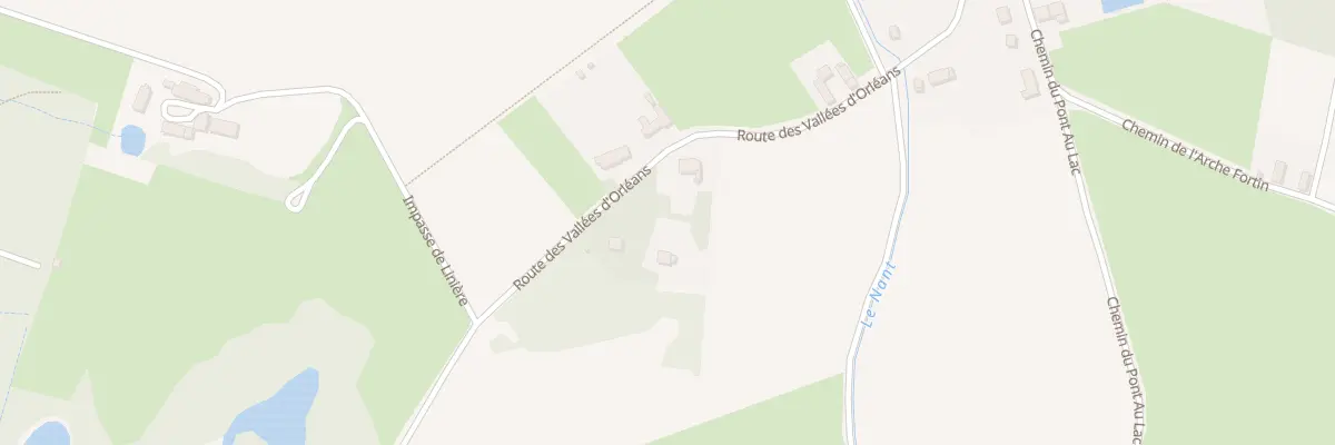 Plan du 29 Rte des Vallées d’Orléans à Bougy-lez-Neuville