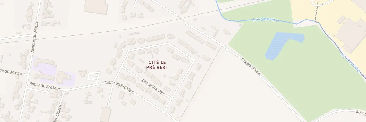 Plan du 60 Res le Pre Vert à Marconnelle