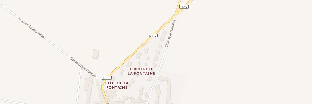 Plan du 5075 Rue de la Fontaine à Outarville