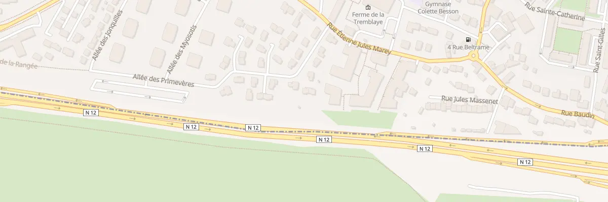 Plan du 9 Rue Auguste Laureau à Bois-d’Arcy