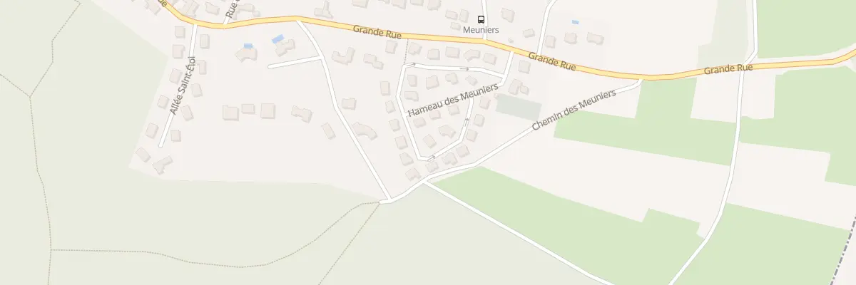 Plan du 28 Vc Hameau des Meuniers à Aigremont