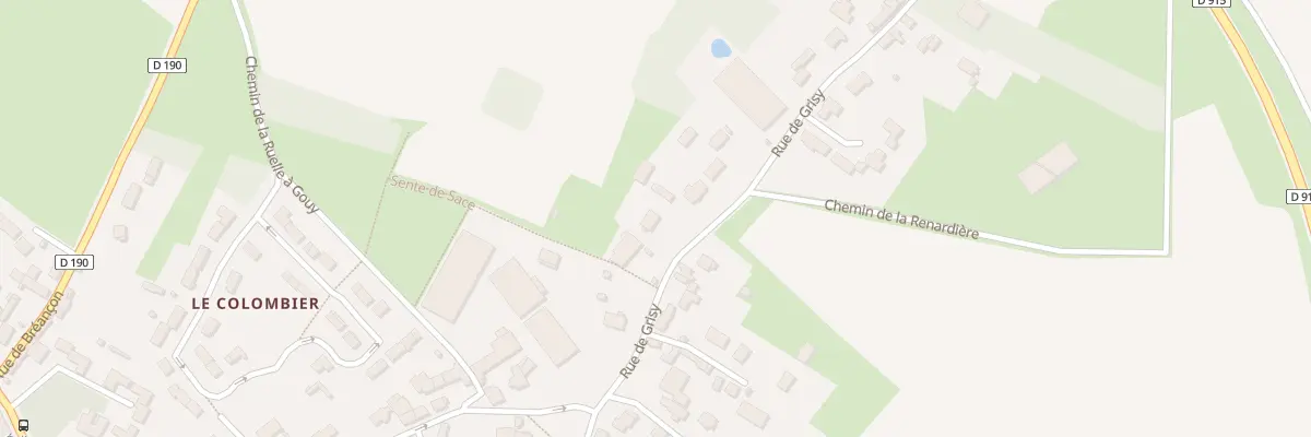 Plan du 19 Rue de Grisy à Cormeilles-en-Vexin