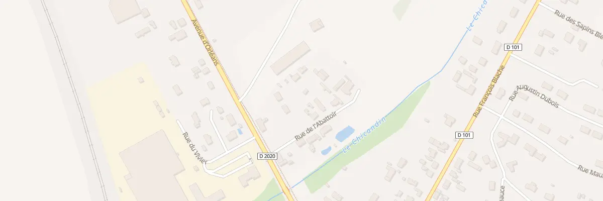 Plan du 7 Rue de l’Abattoir à Lamotte-Beuvron