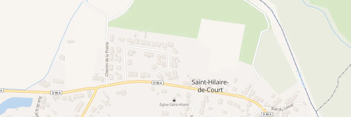 Plan du 16 Rue Joliot Curie à Saint-Hilaire-de-Court