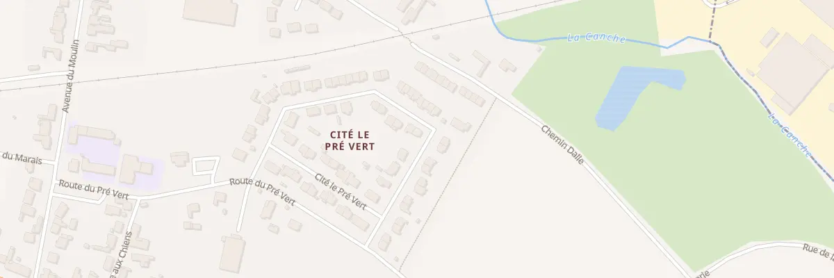Plan du 61 Res le Pre Vert à Marconnelle