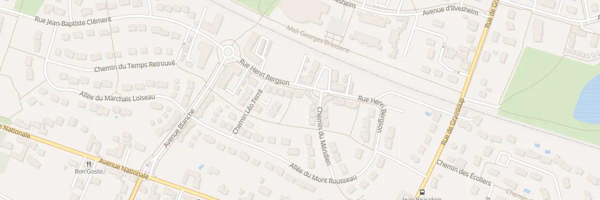 Plan du 14 Rue Henri Bergson à Chécy