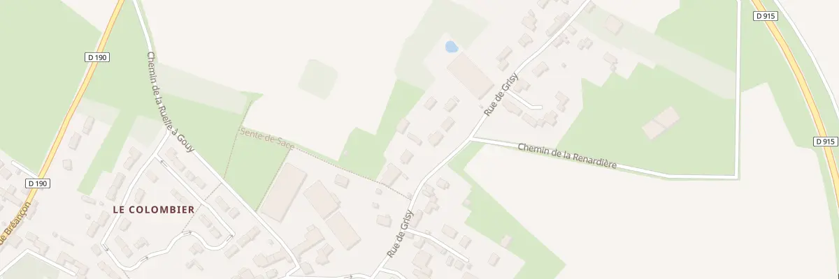 Plan du 21 Rue de Grisy à Cormeilles-en-Vexin