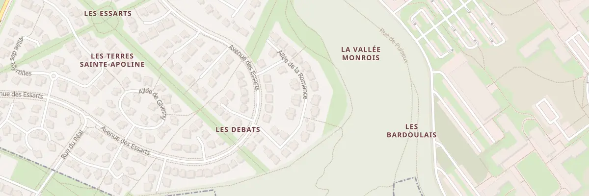 Plan du 11 Rue de la Romance à Cergy