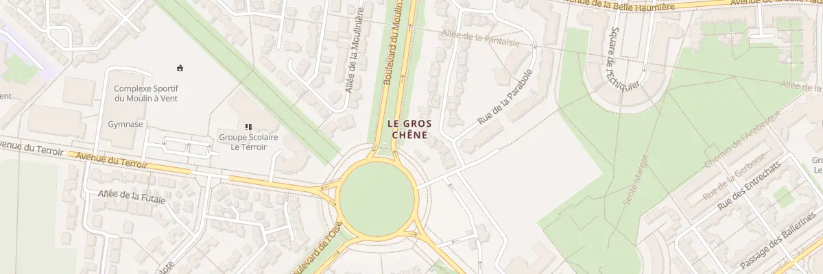 Plan du 41 Rue de la Parabole à Cergy
