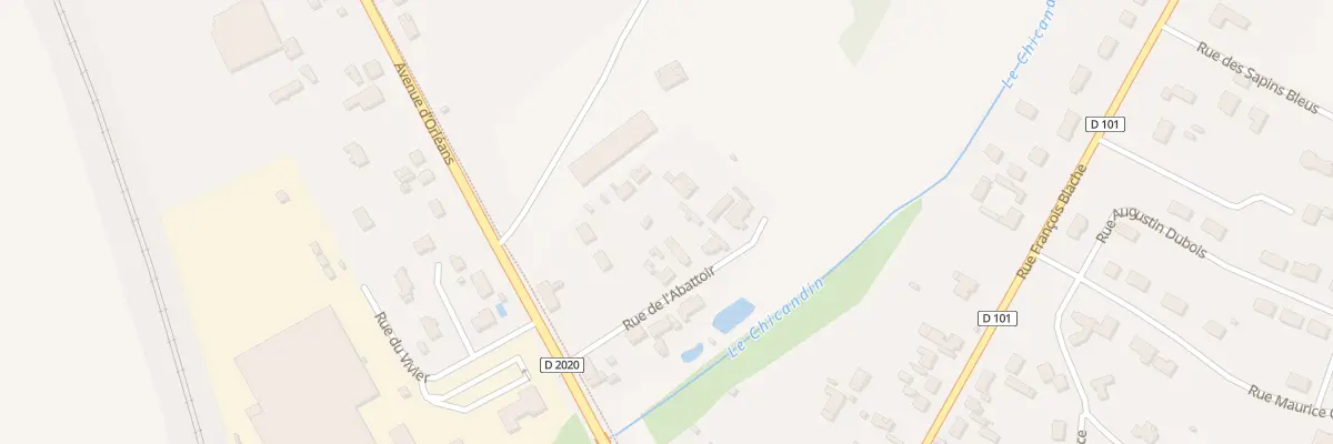 Plan du 11 Rue de l’Abattoir à Lamotte-Beuvron