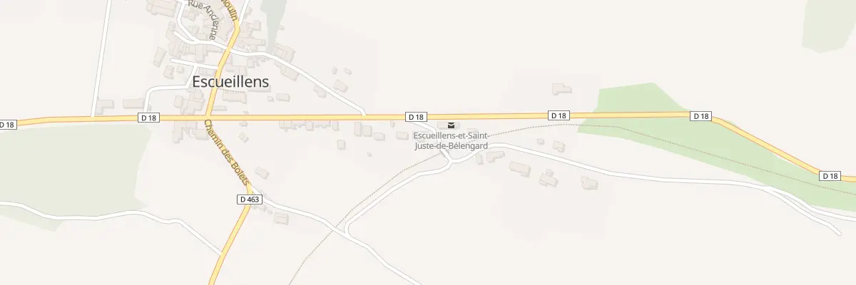 Plan du 25 Le Village à Escueillens-et-Saint-Just-de-Bélengard