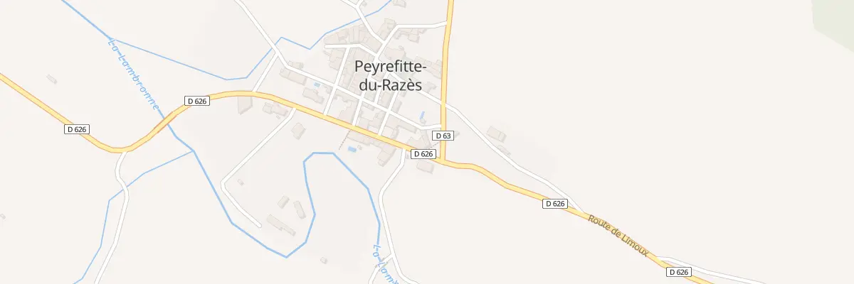 Plan du 5000 Rue Croix de Mission à Peyrefitte-du-Razès
