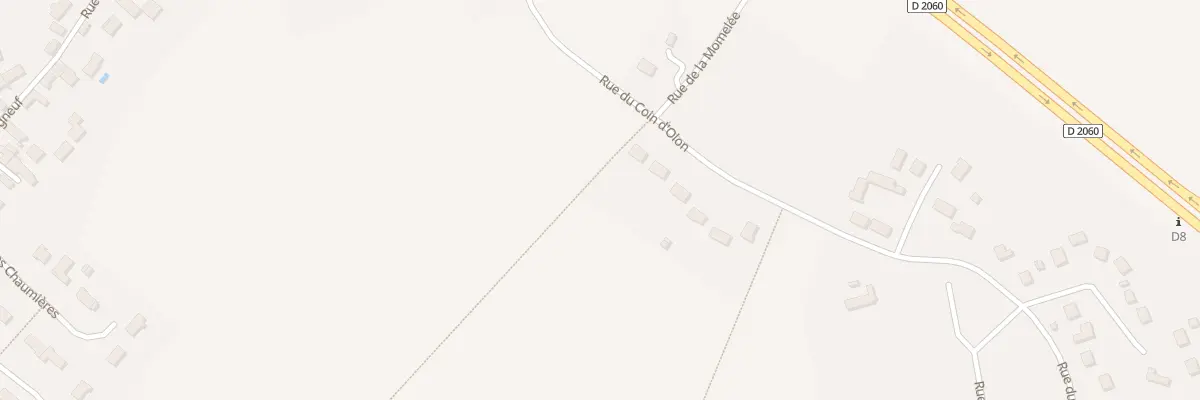 Plan du 23 Rue du Coin d’Olon à Chécy