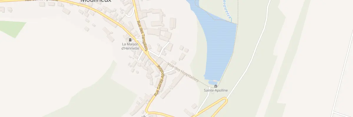 Plan du 3 Voie des Hospitaliers à Chalou-Moulineux