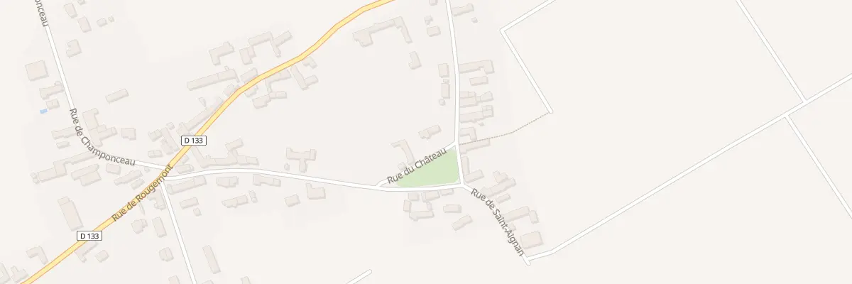 Plan du 25 Rue du Château à Aschères-le-Marché
