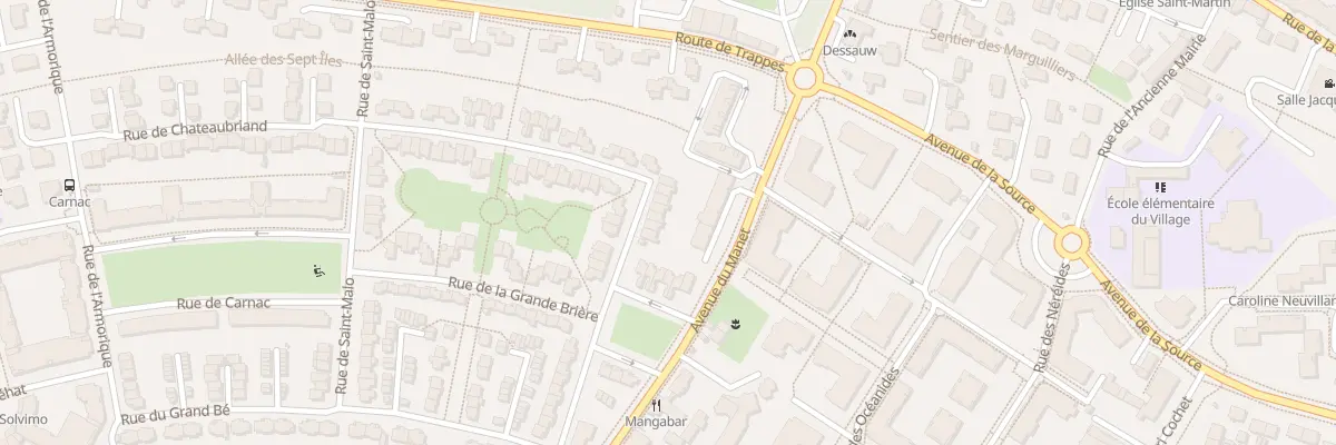 Plan du 18 Rue de Châteaubriand à Montigny-le-Bretonneux