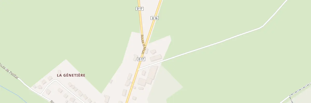 Plan du 26 Rte d’Ahun à Saint-Sulpice-les-Champs