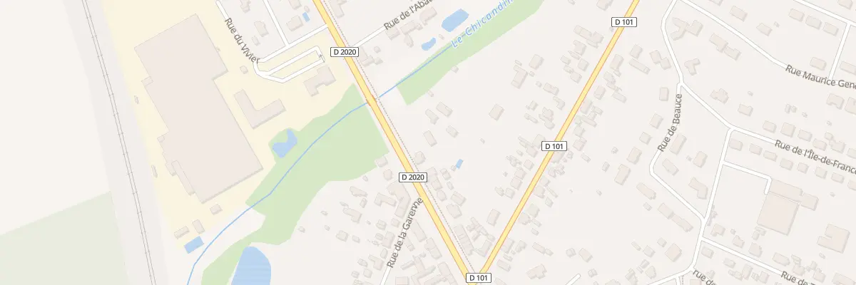 Plan du 23 Av d’Orléans à Lamotte-Beuvron