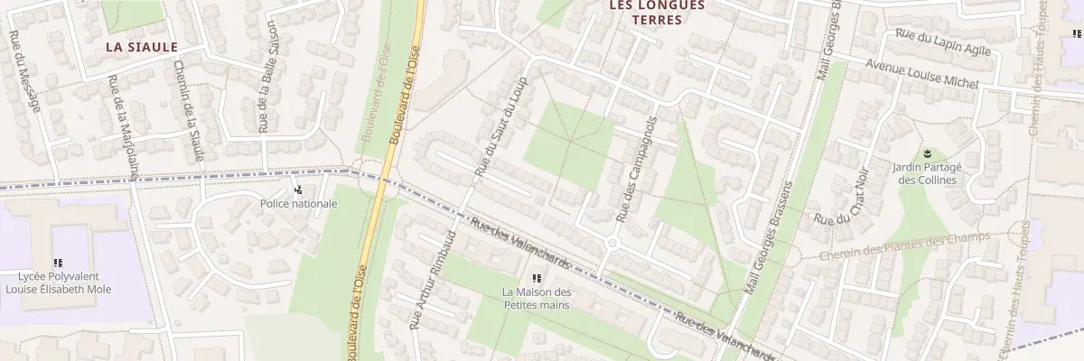 Plan du 18 Rue du Saut du Loup à Vauréal