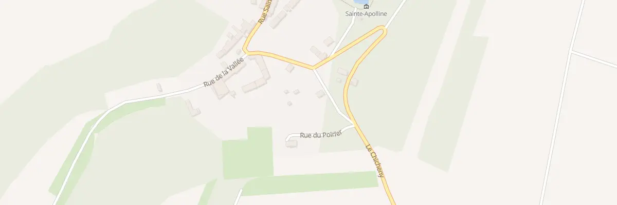 Plan du 8 Rue du Poirier à Chalou-Moulineux