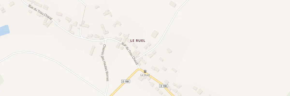 Plan du 1B Côte des Hamets à Haravilliers