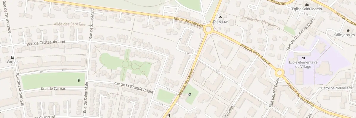 Plan du 26 Rue de Châteaubriand à Montigny-le-Bretonneux