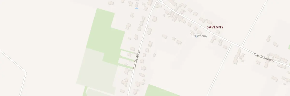 Plan du 853 Rue des Allots à Sandillon