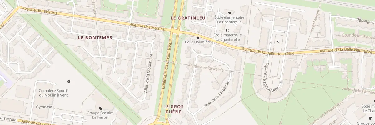 Plan du 67 Rue de la Parabole à Cergy