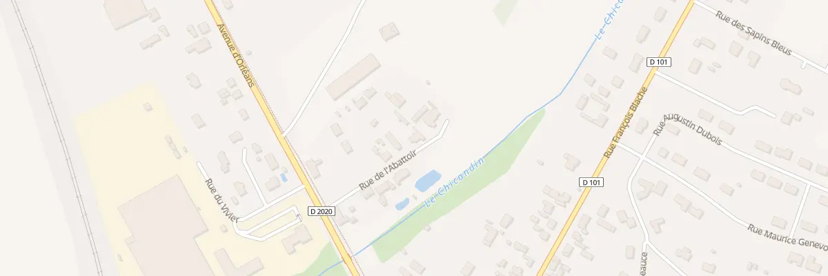 Plan du 17 Rue de l’Abattoir à Lamotte-Beuvron
