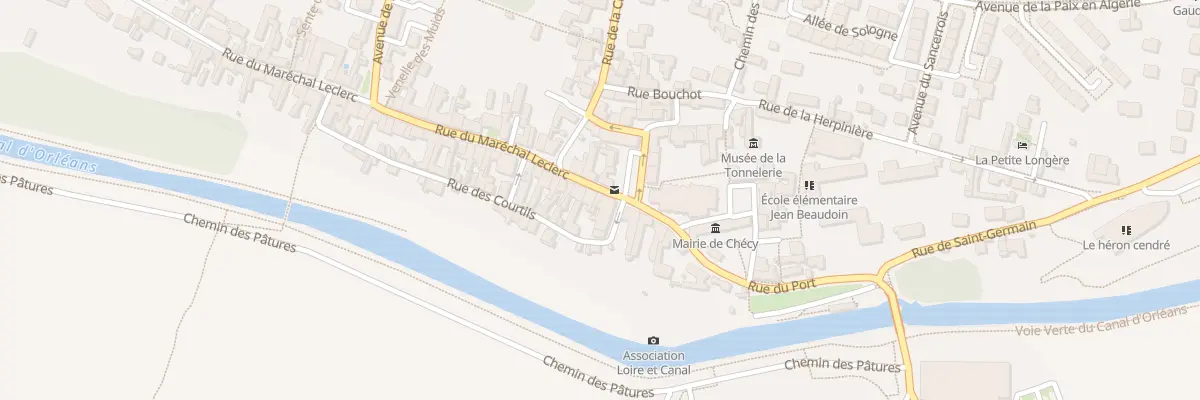 Plan du 3 Rue du Maréchal Leclerc à Chécy