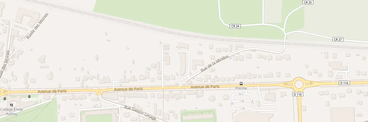 Plan du 1I Rue de la Minière à Dourdan