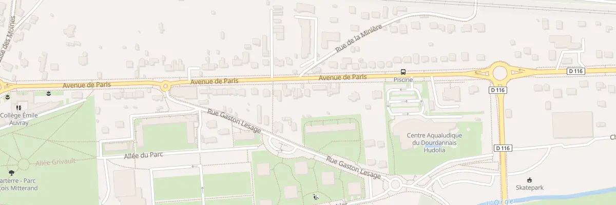 Plan du 56 Av de Paris à Dourdan