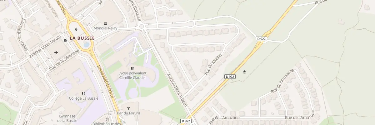 Plan du 3 Rue du Maillet à Vauréal