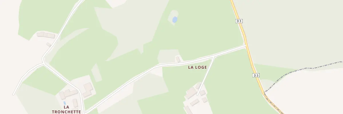 Plan du 2 La Loge à La Cellette