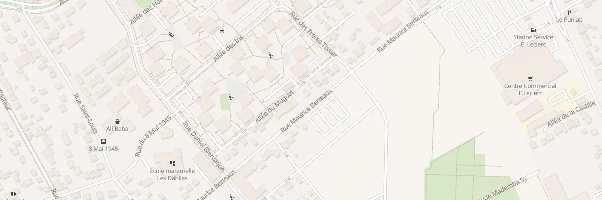 Plan du 414 Rue Maurice Berteaux à Carrières-sous-Poissy