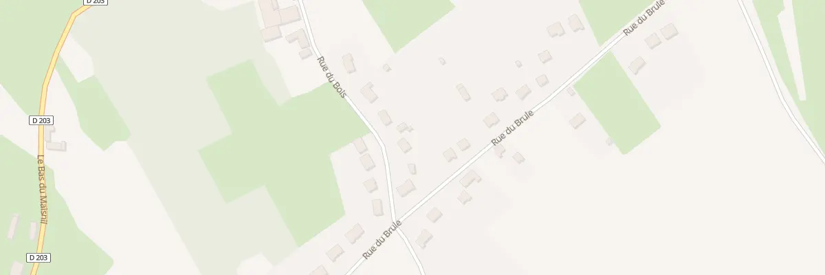 Plan du 11 Rue du Bois à Vaudringhem