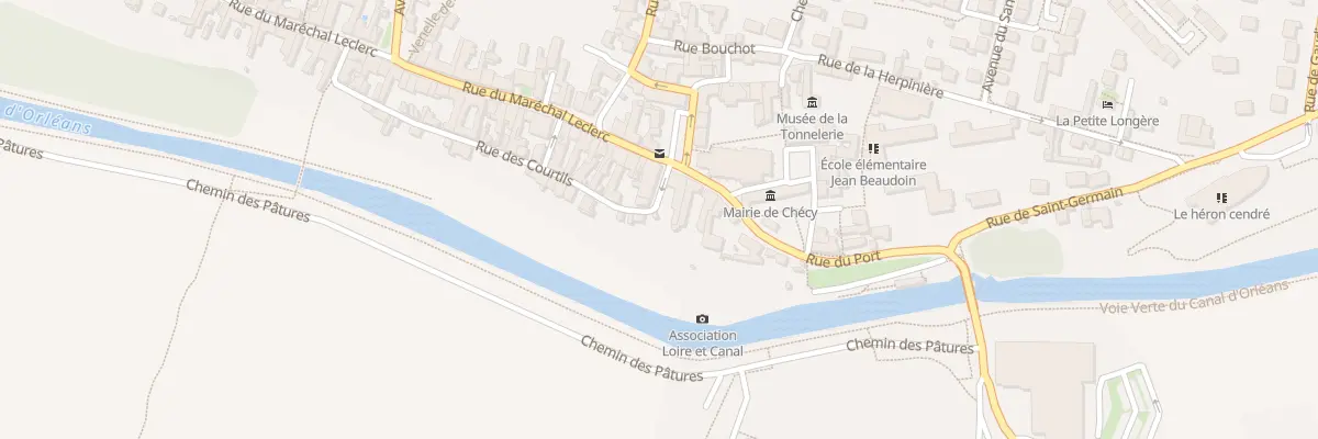 Plan du 1 Rue des Courtils à Chécy