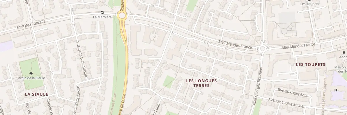 Plan du 3 Rue de la Varlope à Vauréal