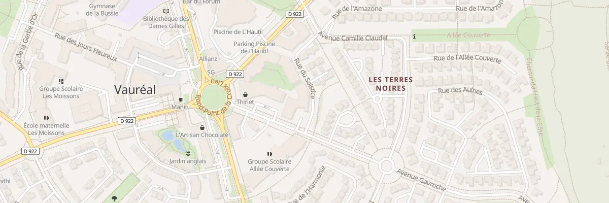 Plan du 44 Av Gavroche à Vauréal