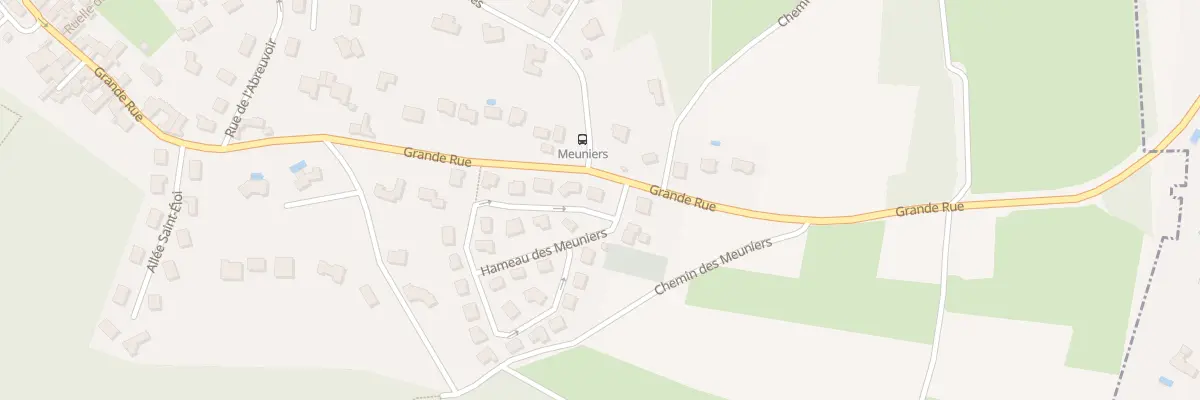 Plan du 19 Vc Hameau des Meuniers à Aigremont