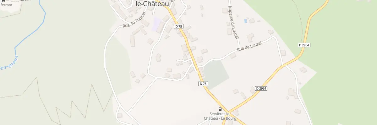 Plan du 5 Che du Pas des Horts à Servières-le-Château