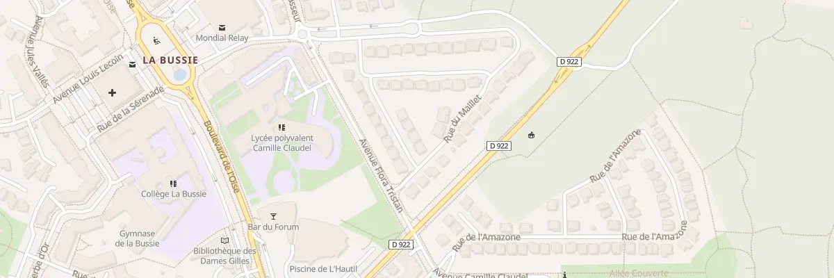 Plan du 7 Rue du Maillet à Vauréal