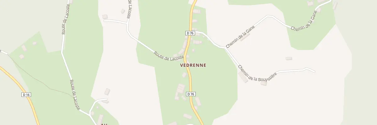 Plan du 560 Rte de Peret Bel-Air à Égletons