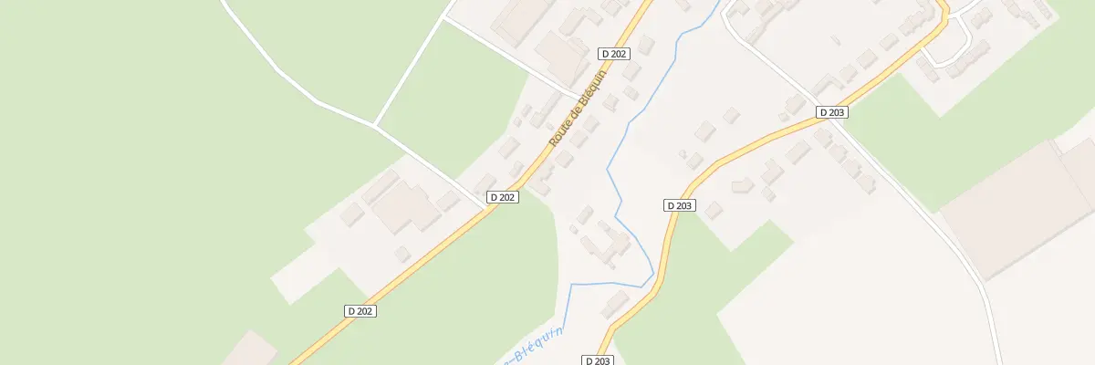 Plan du 43 Rue de Blequin à Nielles-lès-Bléquin
