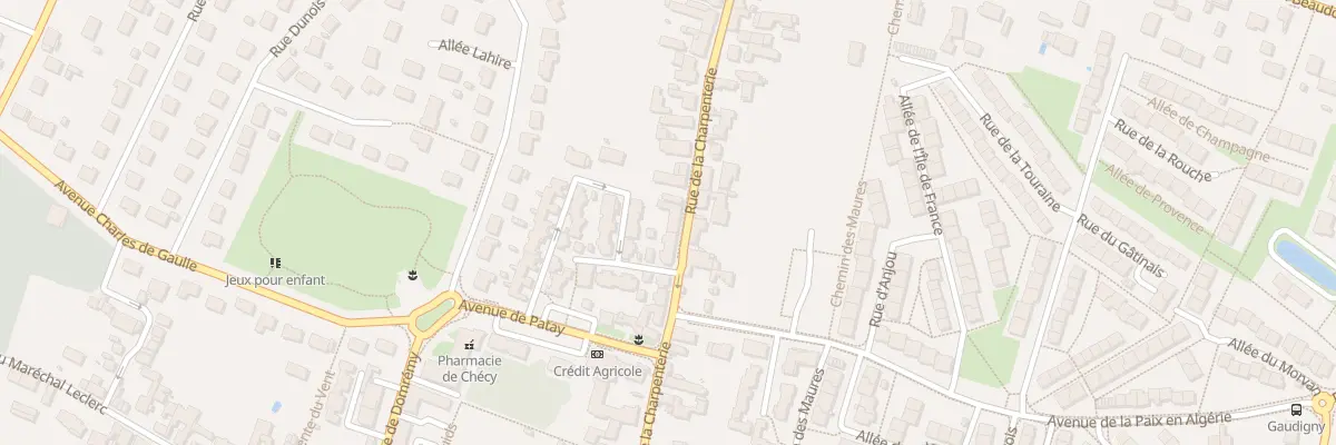 Plan du 37 Rue de la Charpenterie à Chécy