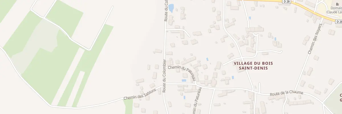 Plan du 19 Rte du Colombier à Reuilly