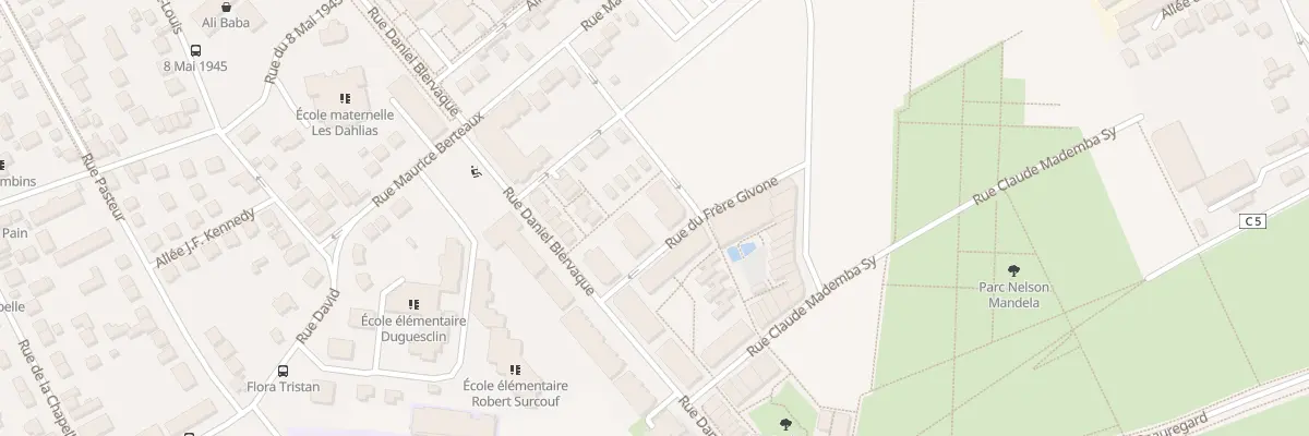 Plan du 519 Rue Daniel Blervaque à Carrières-sous-Poissy