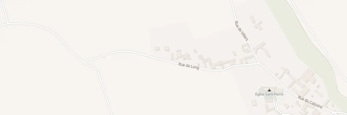 Plan du 23 Rue de Long à Bouchon