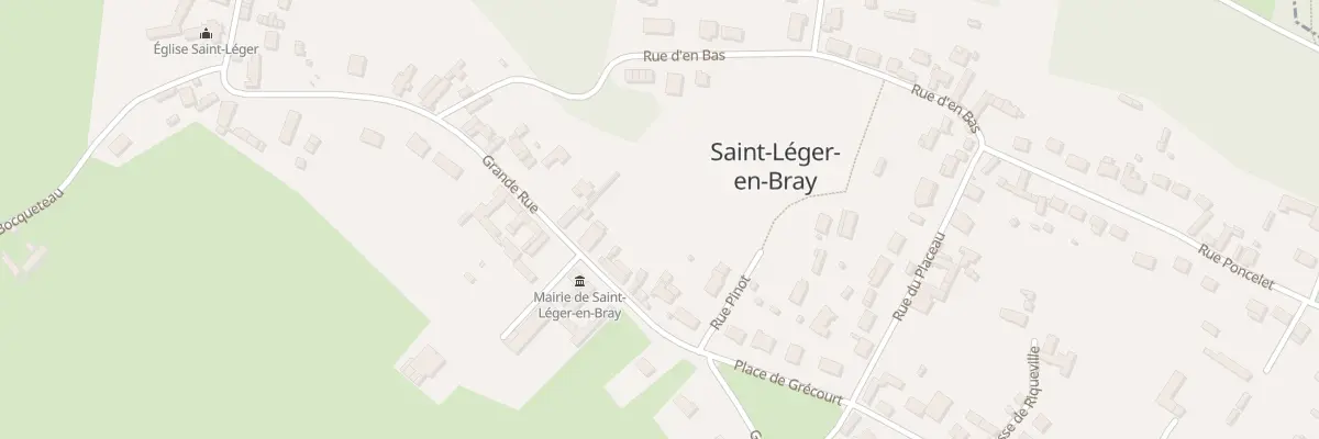 Plan du 31 Gr Grande Rue à Saint-Léger-en-Bray